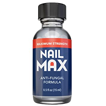 NAIL MAX Anti-Fungal Formula - Finger and Toe Fungus Treatment, Made in USA, Eliminate Fungal Infections, Maximum Strength Solution (.5 Fluid Ounce)