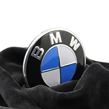 BMW Emblem Logo Replacement for Hood/Trunk 82mm for ALL Models BMW E30 E36 E46 E34 E39 E60 E65 E38 X3 X5 X6 3 4 5 6 7 8