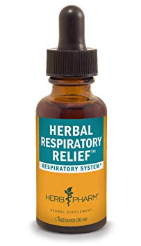 Herb Pharm Herbal Respiratory Relief Liquid Formula with Wild Cherry Liquid Extract - 1 Ounce