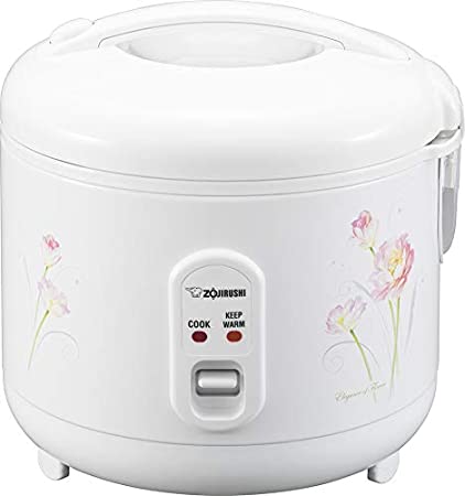 Zojirushi NS-RPC10FJ Rice Cooker and Warmer, 1.0-Liter, Tulip