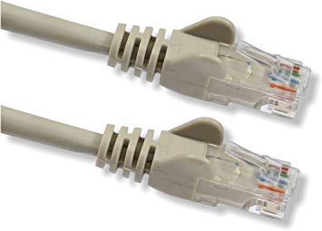 rhinocables CAT6 Ethernet Cable Fast Speed RJ45 Patch Network Gigabit Internet LAN Ethernet Lead 12cm, 25cm, 50cm, 1m, 2m, 3m, 5m, 10m, 15m, 20m, 25m, 30m, 35m, 40m. (0.25m, Beige)