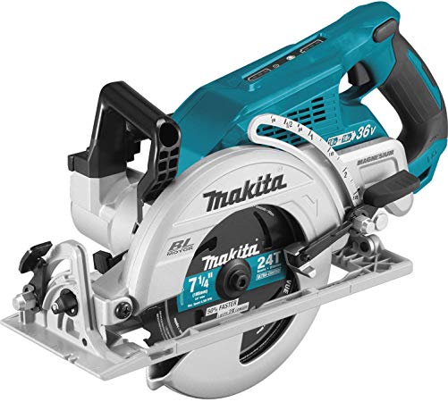 Makita XSR01Z 18V X2 LXT Lithium-Ion 36V Brushless Cordless Rear Handle 7-1/4" Circular Saw, Tool Only (Renewed)