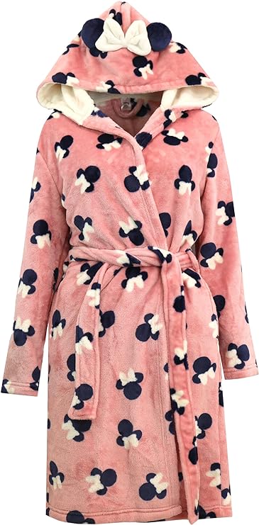 Disney Womens Robe Minnie Mouse