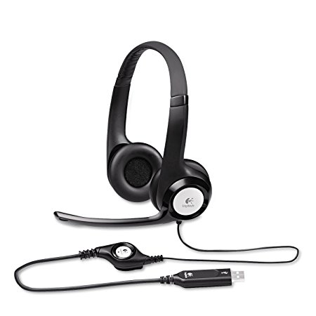 New Logitech - H390 USB Headset with Noise-Canceling Microphone - Bulk Packaging