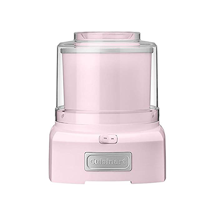 Cuisinart ICE-21PK Frozen Yogurt - Ice Cream & Sorbet Maker, Pink