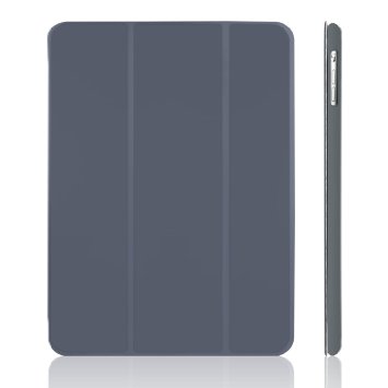 JETech Gold Serial iPad Air Slim-Fit Smart Case Cover for Apple iPad Air iPad 5 with Auto SleepWake Feature iPad Air Dark Grey