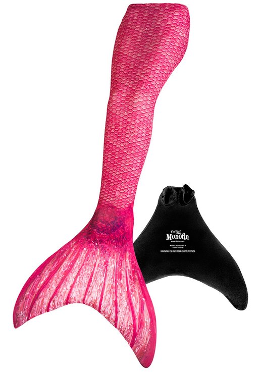 Mermaid Tail for Swimming by Fin Fun with Monofin - Kid and Adult Sizes