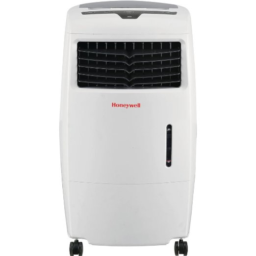 Honeywell CL25AE 52 Pt. Indoor Portable Evaporative Air Cooler with Remote Control - White