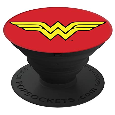 PopSockets: Collapsible Grip and Stand for Phones and Tablets - Wonder Woman Icon