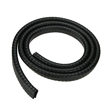 YoYoflyer Crashproof Non-slip Edge Trim Rubber Seal Black PVC 40 Inches