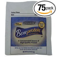 Resource Beneprotein powder, instant protein - 7 gm/pack, 75 ea