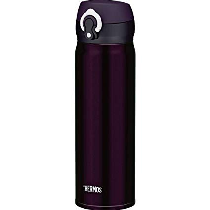 Thermos Vacuum Insulation Mug One-touch Open Type 0.5L Burgundy JNL-500 DPL (Deep Purple)