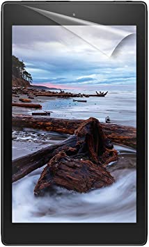 NuPro Clear Screen Protector for Amazon Fire HD 8 Tablet (7th and 8th Generation - 2017 and 2018 releases) (2-Pack)