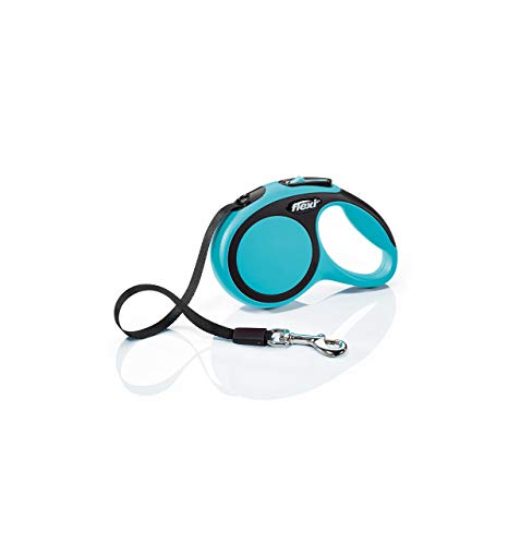 Flexi Tape Leash, X-Small, 10-Feet - Blue