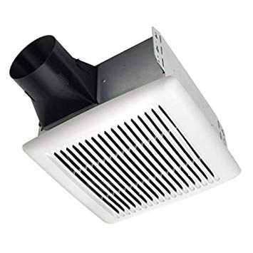 Broan AE110 Invent Energy Star Qualified Single-Speed Ventilation Fan, 110 CFM 1.0 Sones