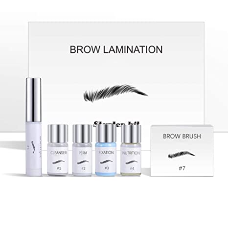 Eyebrow Lamination Kit,SUNSENT Brow Lamination Starter Kit,Professional Eyebrows Lift Styling Kit for Women,Lasting 8 Weeks,Suitable for Salon,Home Use (set B)