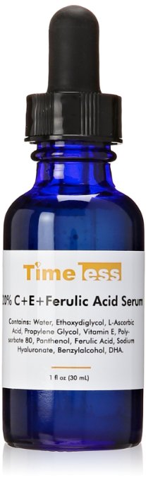 Timeless Skin Care 20% Vitamin C+E Ferulic Acid Serum 30ml UK - Fresh, Brand New & Sealed