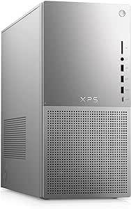 Dell XPS 8960 Desktop - 14th Generation Intel Core i9-14900K Processor, 32GB DDR5 RAM, 2TB SSD, NVIDIA GeForce RTX 4070 12GB GDDR6X Graphics, Windows 11 Pro, Onsite & Migrate Service - Platinum Silver