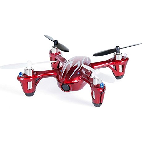 REALACC H107C RC Quadcopter with Camera Remote Control 2.4G 4CH 6 Axis Gyro Lightweight Mini Toys Quad Copter Drone RTF Mode 2 (Red&White)