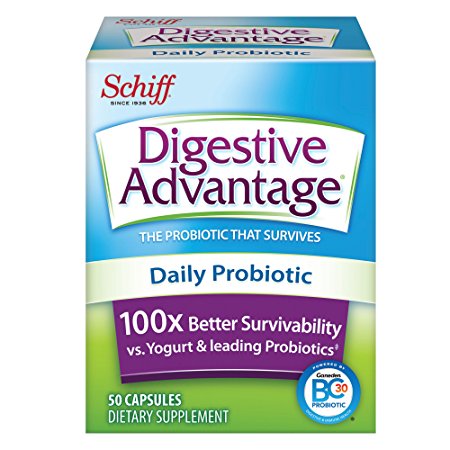 Digestive Advantage Daily Probiotic, 50 Capsules