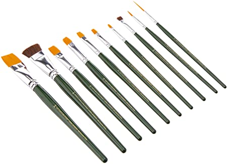 One Stroke Brush Set, 1059 (10-Pack)