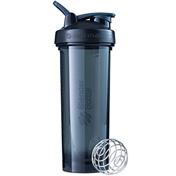 BlenderBottle Pro32 Shaker Bottle, Black, 32-Ounce