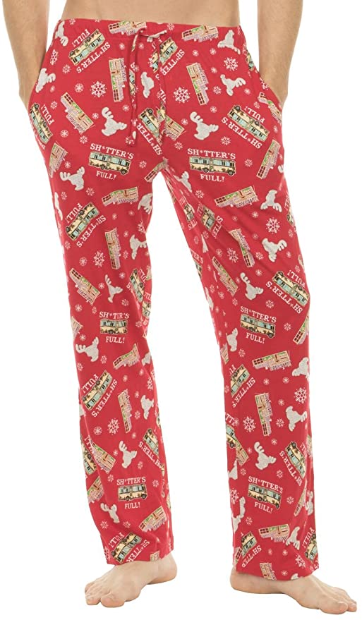 Christmas Vacation Shitter's Full Red Lounge Pants