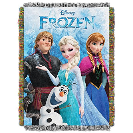 The Northwest Company Frozen Fun from Disney's Frozen Tapestry Throw blanket, 48 by 60-inch