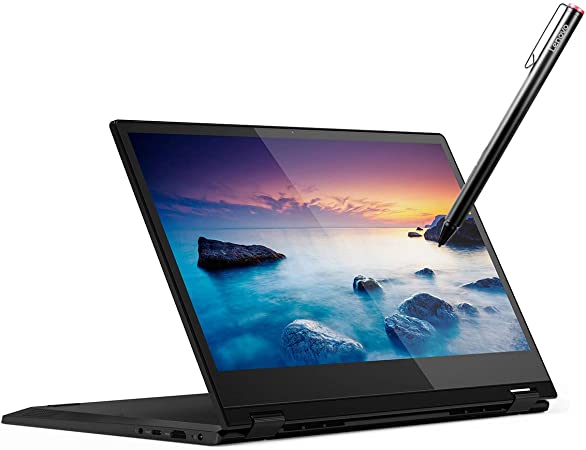 Lenovo Flex 14" FHD 2-in-1 Touchscreen PC Laptop w/ Active Pen, Intel Core i5-8265U, 4GB DDR4 RAM, 128GB PCIe SSD, 4 Cores up to 3.9 GHz, 1920x1080, Backlit, Fingerprint, USB-C, Webcam, Win 10