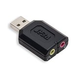 Syba SD-CM-UAUD USB Stereo Audio Adapter C-Media Chipset RoHS