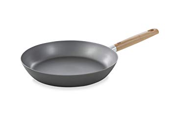 BK B1310.726 Nature Steel Frying Pan, 10in, Gray