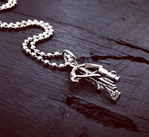 Men's Cross Bow Necklace | Hunting Necklace | Archery Necklace | Hunters Necklace | Hunting Season Necklace | Hunting Gift | Gift For Hunter