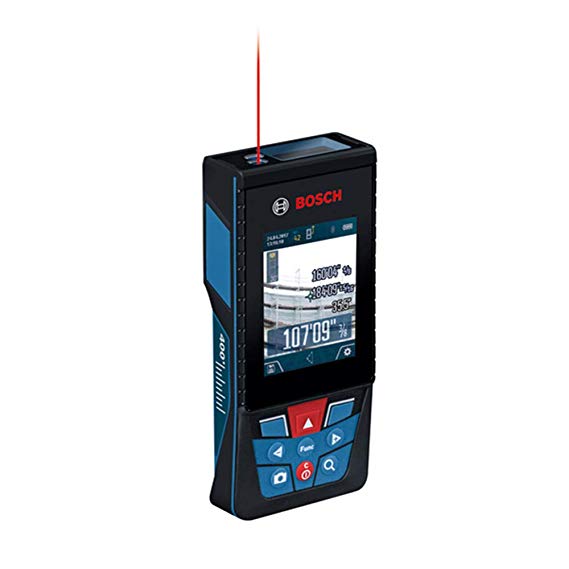 Bosch GLM400CL Blaze Outdoor Connected Laser Measure with Camera, 400 ft Range