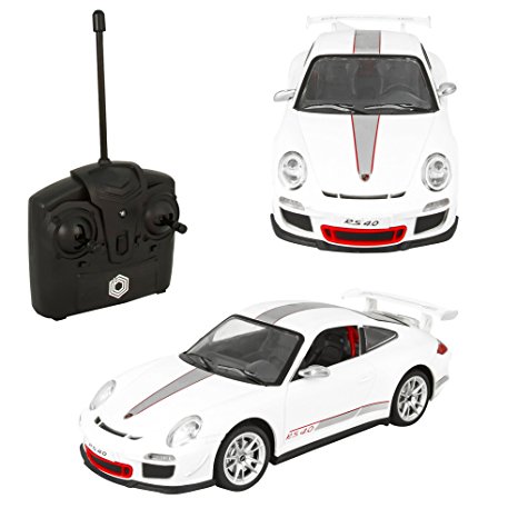 Braha Full Function Remote Control 1:24 Scale Porsche 911 GT3, White