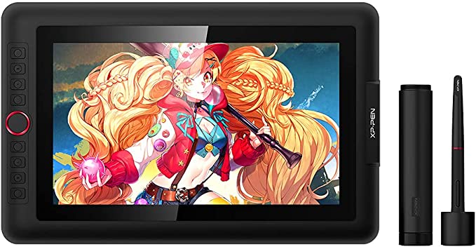 XP-PEN CR Artist13.3 Pro Drawing Monitor 13.3 Inch Drawing Tablet Full-Laminated Pen Display with Tilt Support Passive Pen and 123% sRGB