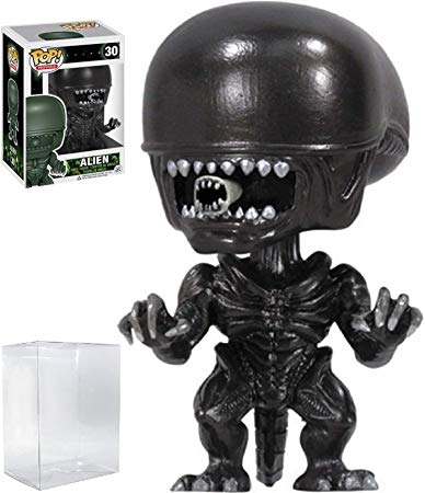 Funko Pop! Movies: Alien 1979 - Alien #30 Vinyl Figure (Includes Compatible Pop Box Protector Case)