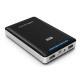 Quick Charge 20 RAVPower 13400mAh Portable Charger External Battery Pack Power Bank with Qualcomm Quick Charge 20 Technology for Phones Tablets and more