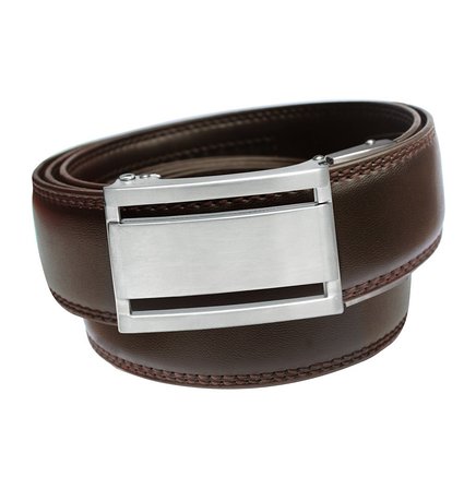 EazyBelt 2.0 Manhattan Buckle with Automatic Ratchet Leather Belt