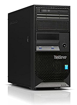 Lenovo Newest ThinkServer TS140 Flagship Premium Black Edition Tower Server Desktop | Intel Core i3-4150 | 3.5 GHz | 16GB RAM | DVD /-RW | VGA | Network (RJ-45) | No Operating System