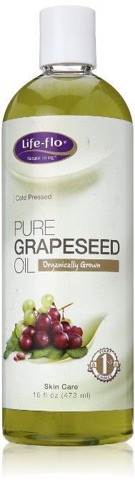 Life-Flo Organic Pure Grapeseed Oil 16 Ounce