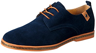 iLoveSIA Men's Leather Suede Oxfords Shoe