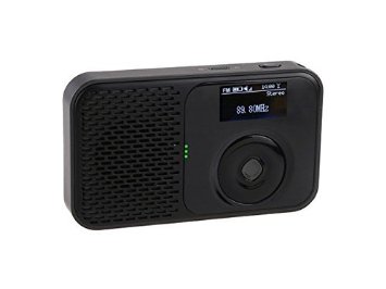 Tekitreg Portable Magic Radio Pocket Digital Fm Radio with Mp3 Player Micro SdTF Card Slot Build-in 600mAh Rechargeable Battery