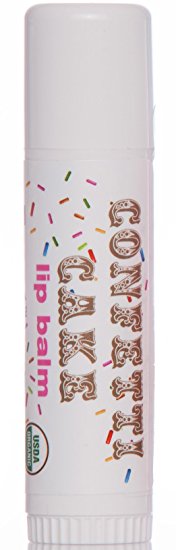 TREAT Jumbo Lip Balm - Confetti Cake, Organic & Cruelty Free (.50 OZ)