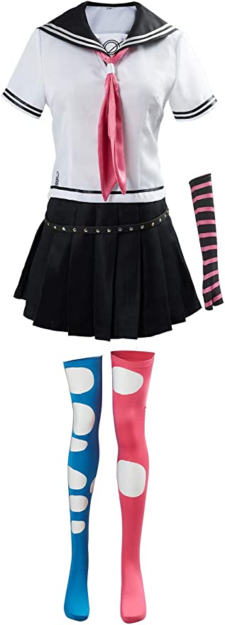 UU-Style Danganronpa Mioda Ibuki Cosplay Costume High School Uniform Outfit