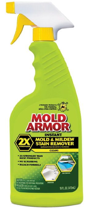 Mold Armor FG532 Instant Mold and Mildew Stain Remover Trigger Spray 16-Ounce
