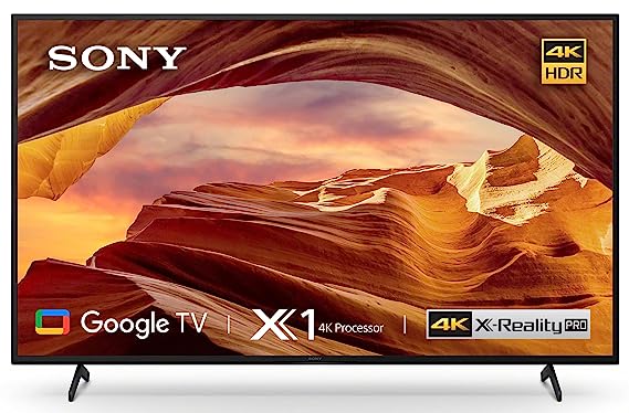 Sony Bravia 139 cm (55 inches) 4K Ultra HD Smart LED Google TV KD-55X75L (Black)