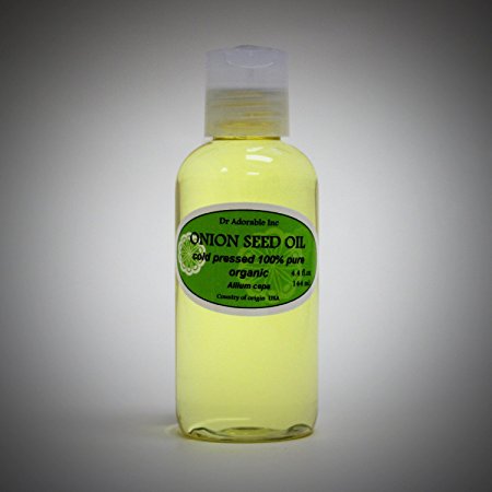 4 Oz Premium Onion Seed Oil Organic Natural Hair Care Hair Treatment Cold Pressed