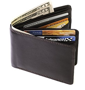 Visconti Heritage 17 Bifold Mens Soft Leather ID Card Case Wallet