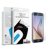 Galaxy S6 Screen Protector  Stalion Shield TEMPERED LIQUID GLASS Armor Guard Lifetime Warranty for Samsung Galaxy S6 - Shatter-Proof 9H Ballistic Gorilla Glass  Scratch Resistant  True Touch Accuracy  Easy Alignment  High Quality Japanese PET Material  Crystal Clear  High Definition 9999 Clarity Stalion Retail Packaging1-Pack