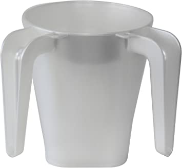 Majestic Giftware WCP-PE Plastic Wash Cup, 5.Inch, Pearl